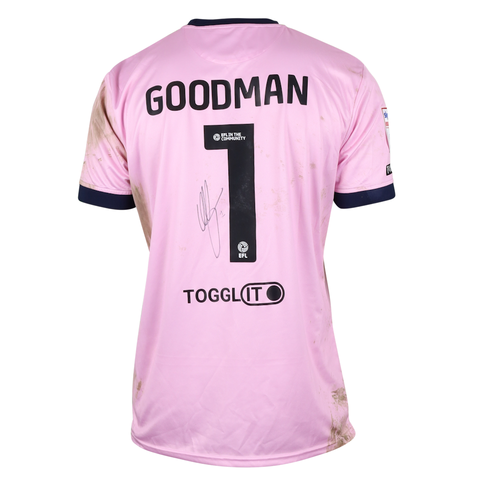 Owen Goodman AFC Wimbledon jersey