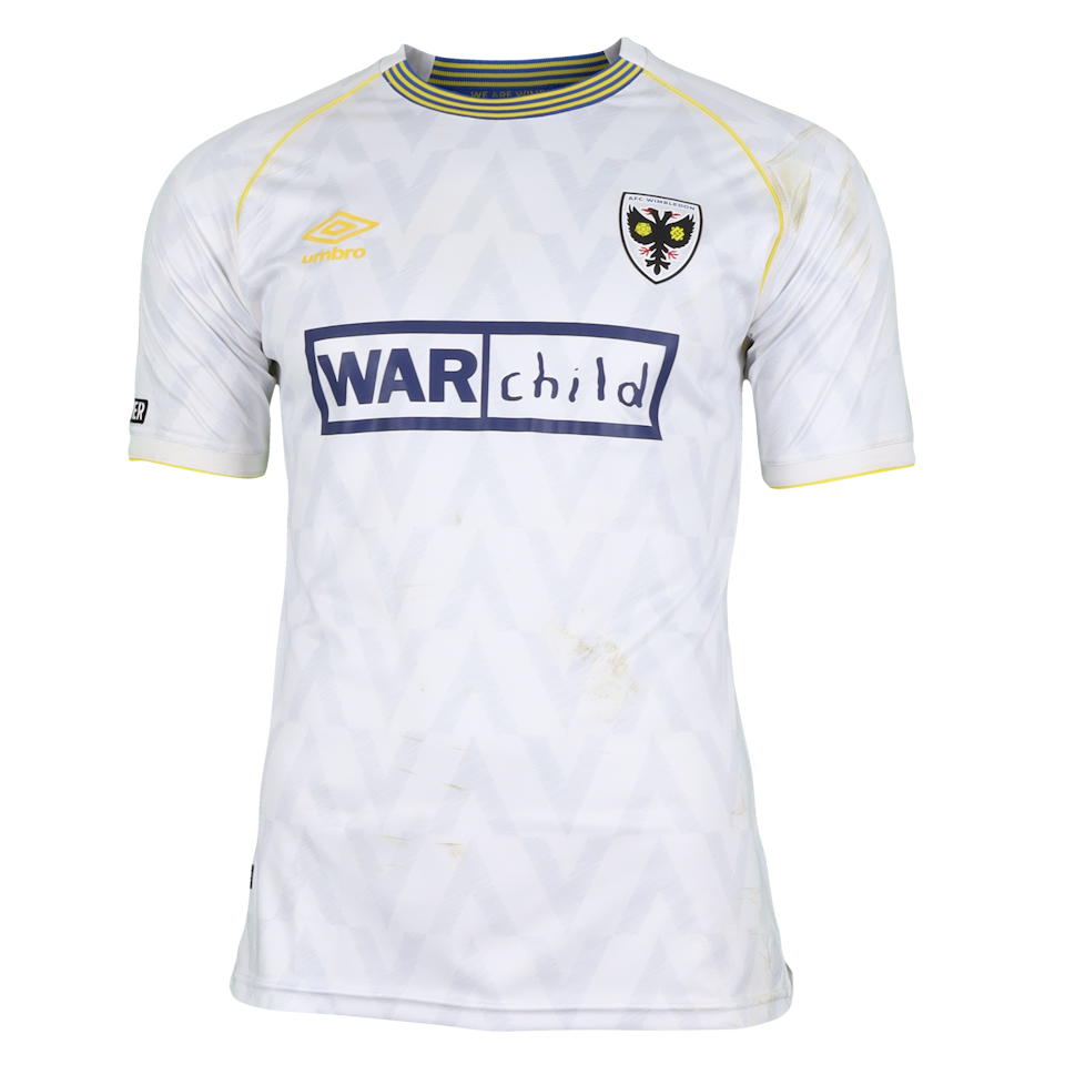 Josh Kelly AFC Wimbledon shirt