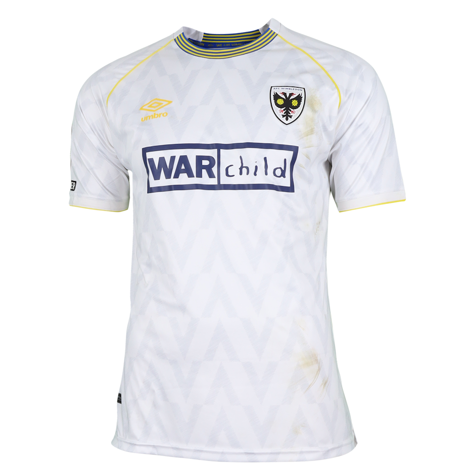 Alistair Smith AFC Wimbledon shirt
