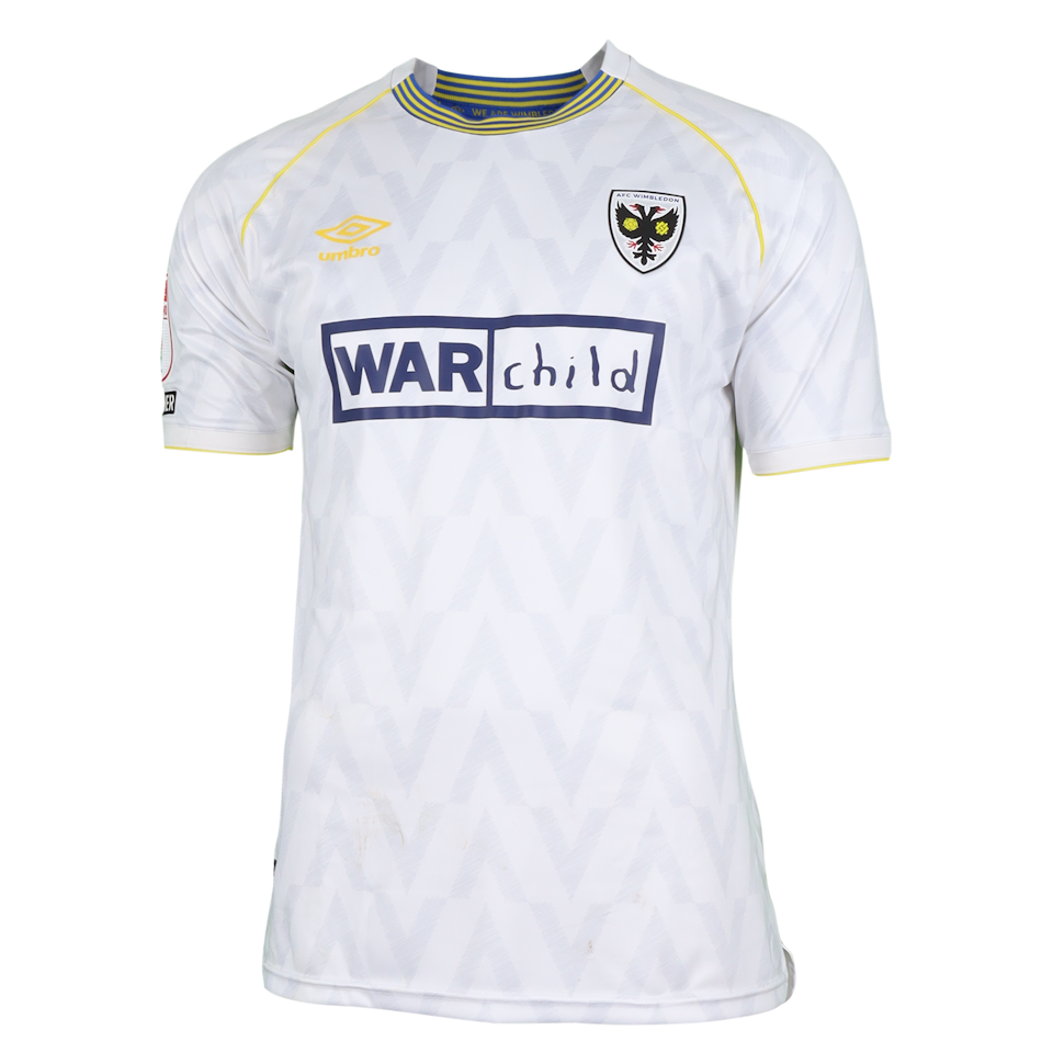 Aron Sasu AFC Wimbledon shirt