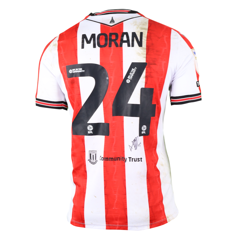 Andrew Moran Stoke City shirt