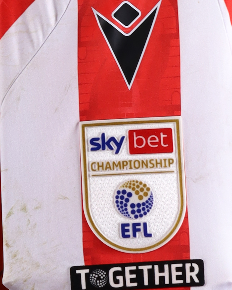 Andrew Moran Stoke City shirt