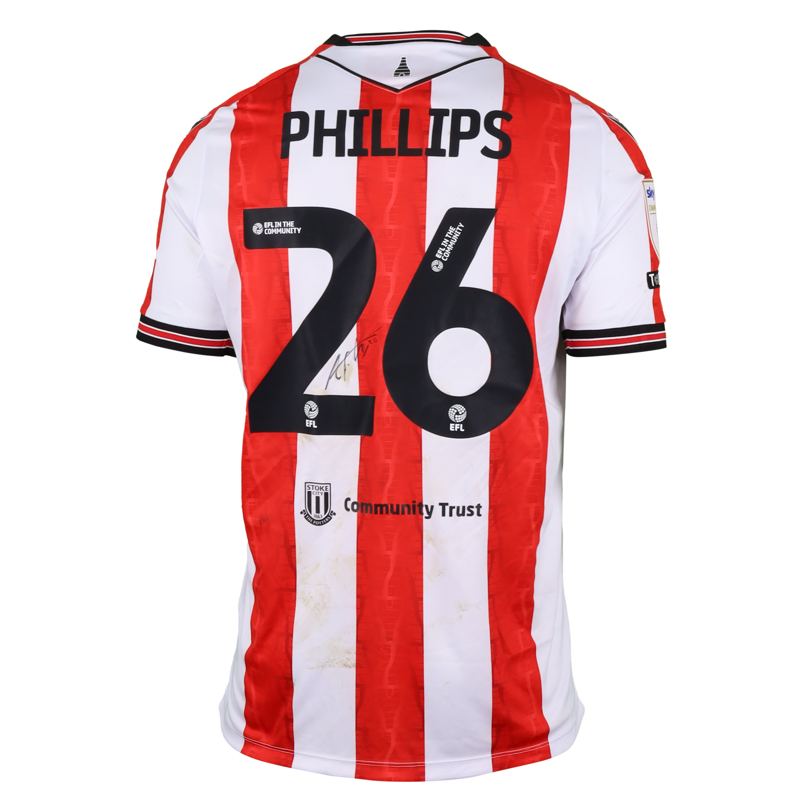 Ashley Famiwuya Stoke City shirt