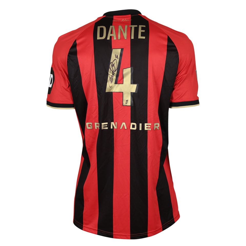 OGC Nice 팀의 Dante Bonfim da Costa Santos 셔츠