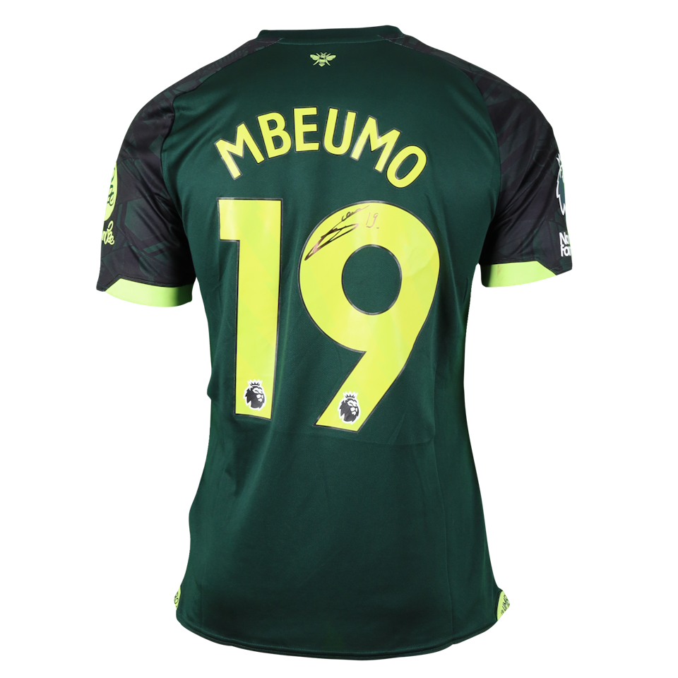 Bryan Mbeumo Brentford shirt