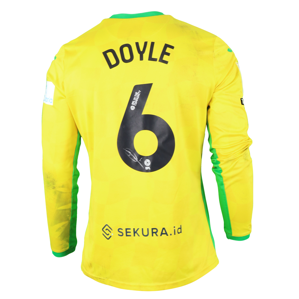 Callum Doyle Norwich City shirt