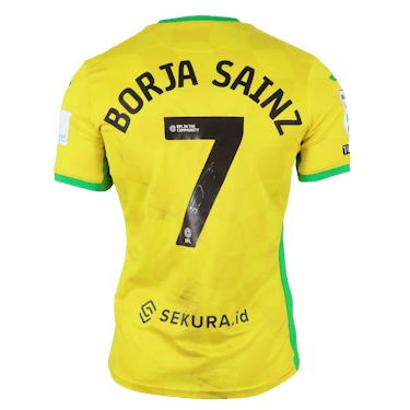 Borja Sainz Norwich City jersey