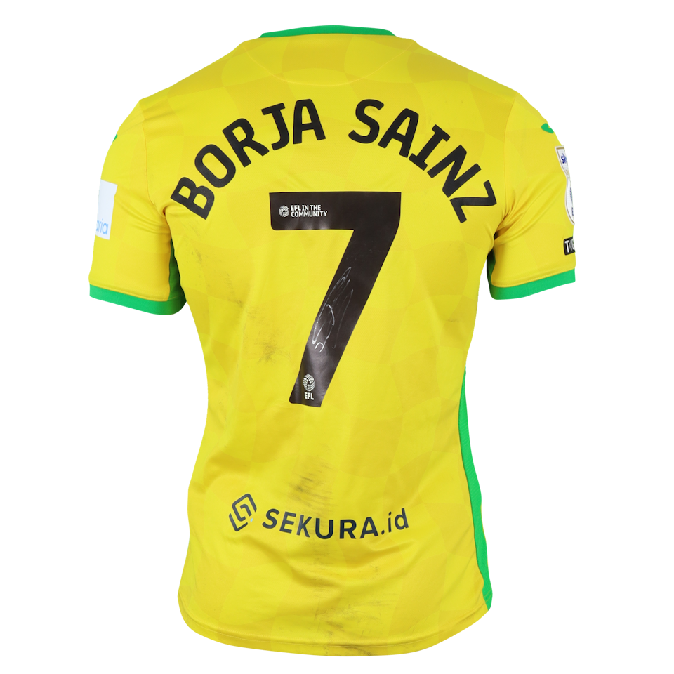 Borja Sainz Eguskiza Norwich City shirt