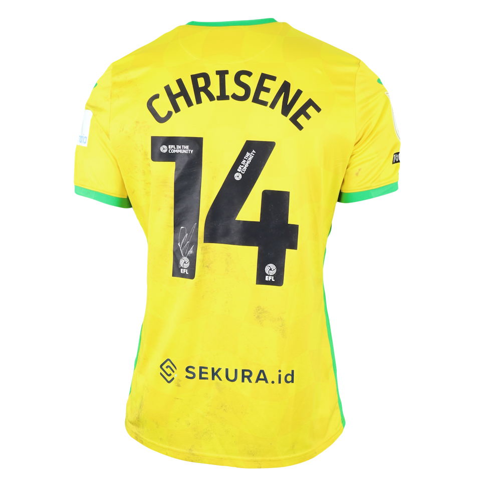 Benjamin Chrisene Norwich City shirt