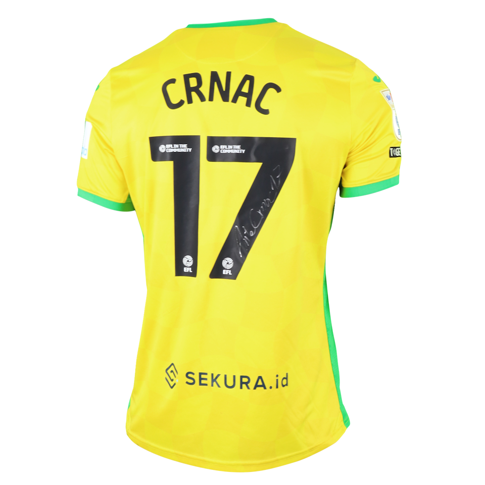 Ante Crnac Norwich City shirt