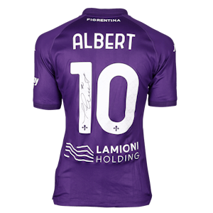 Albert Gudmundsson Fiorentina shirt