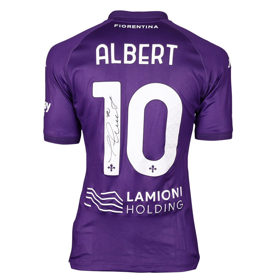 Albert Gudmundsson Fiorentina shirt