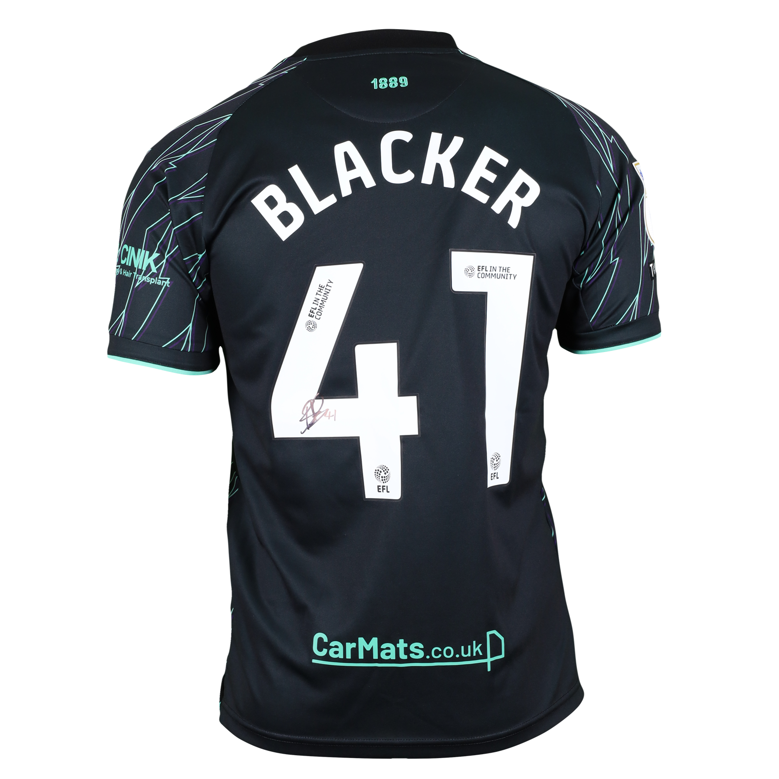 Billy Blacker Sheffield United shirt