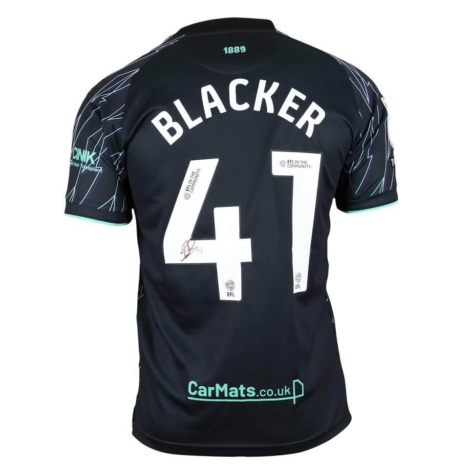 Billy Blacker Sheffield United shirt