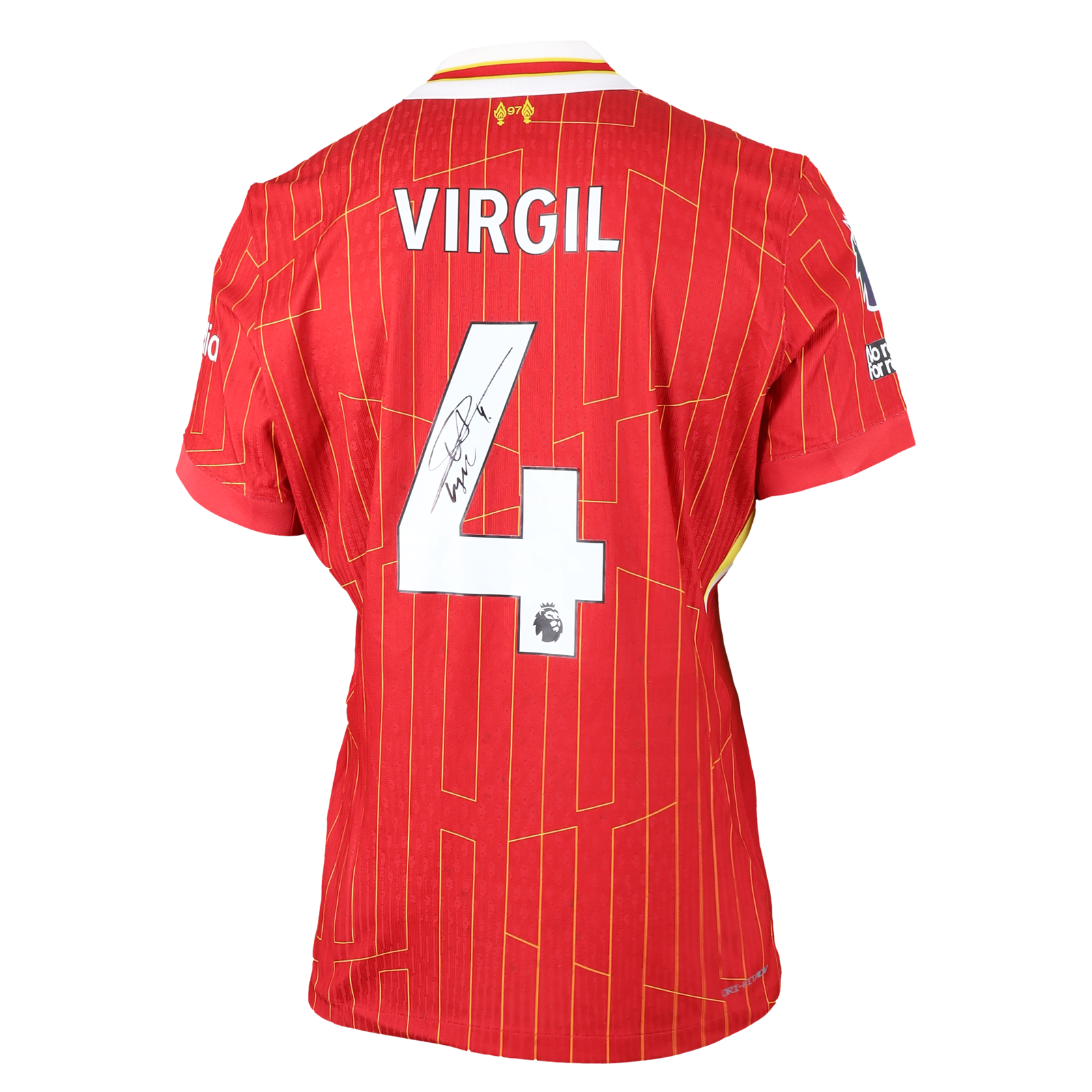 Virgil van Dijk Liverpool shirt