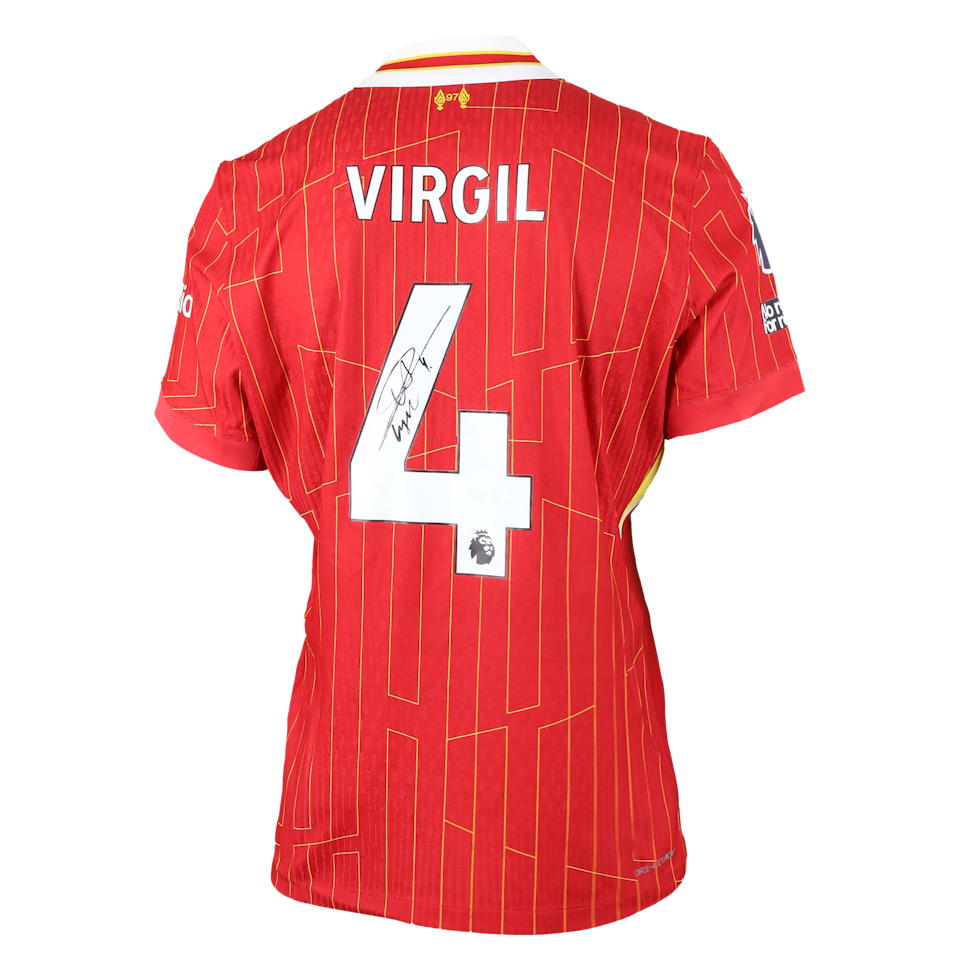 Virgil van Dijk Liverpool shirt