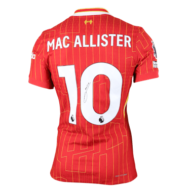Alexis Mac Allister Liverpool shirt