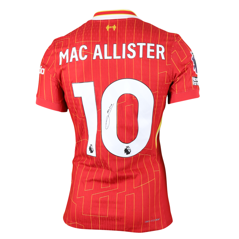 Alexis Mac Allister Liverpool shirt