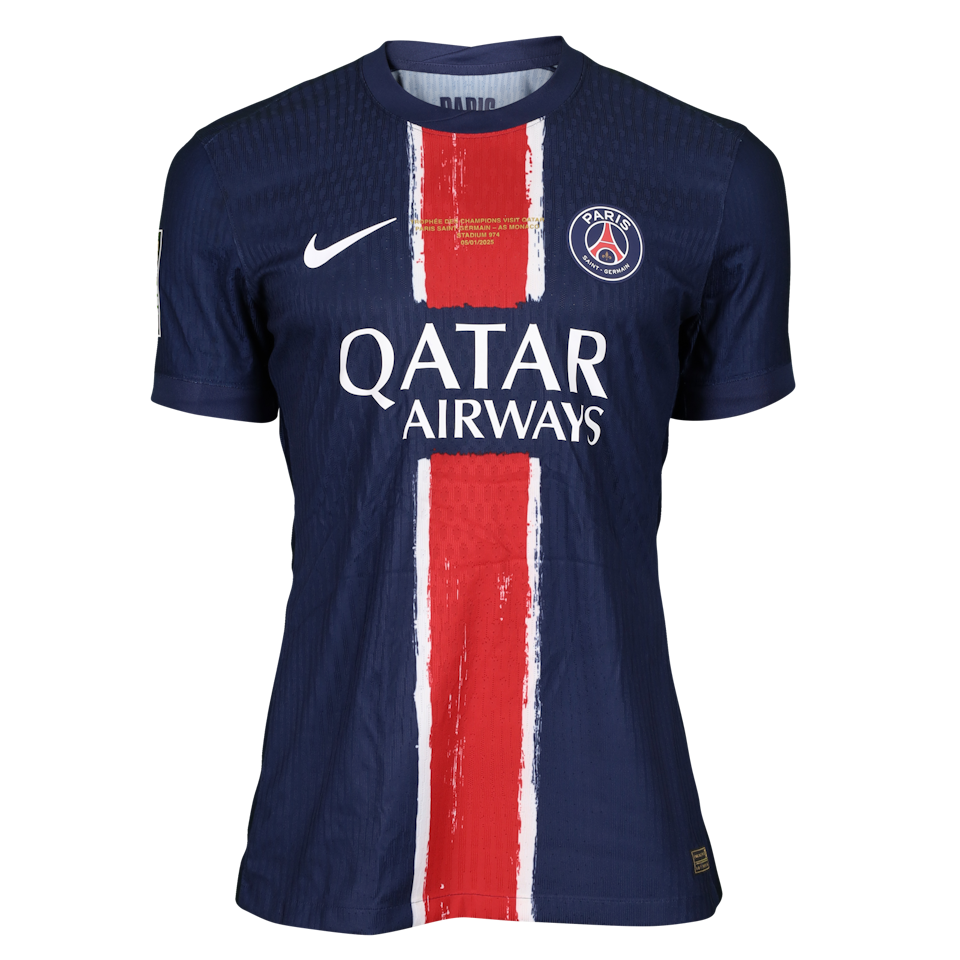 Achraf Hakimi Mouh Paris Saint-Germain shirt