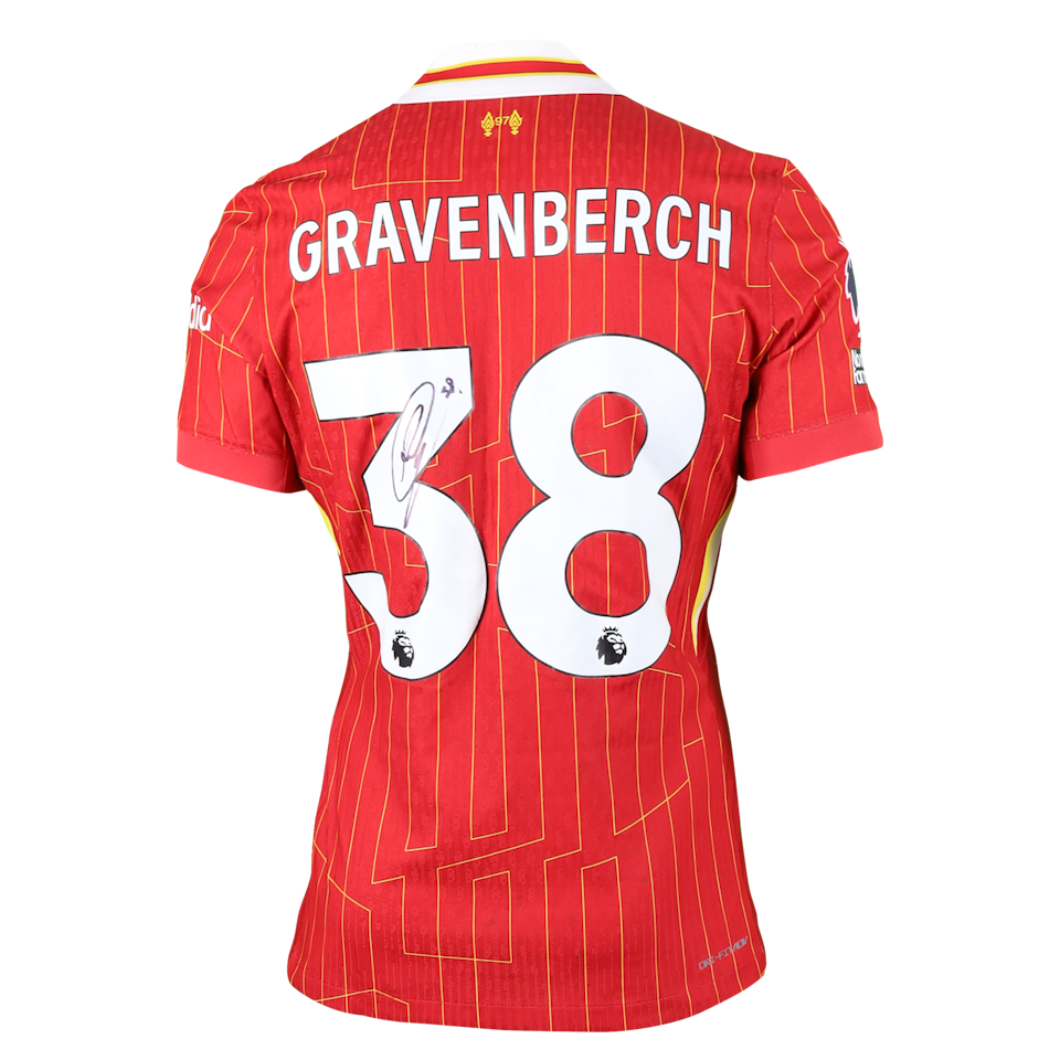Ryan Gravenberch Liverpool shirt
