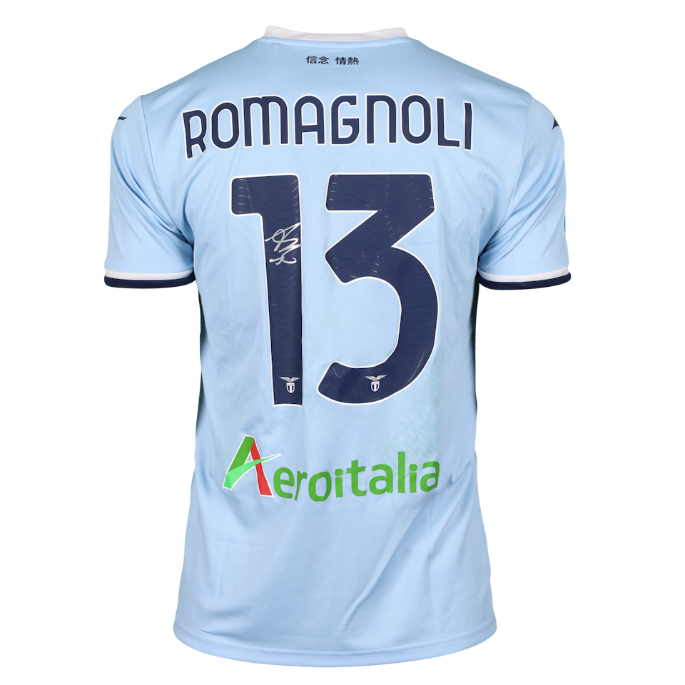 Alessio Romagnoli Lazio shirt