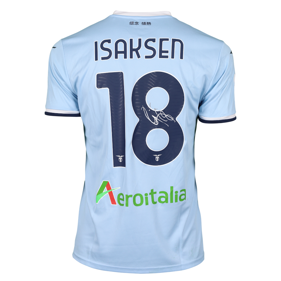 Gustav Isaksen Lazio shirt