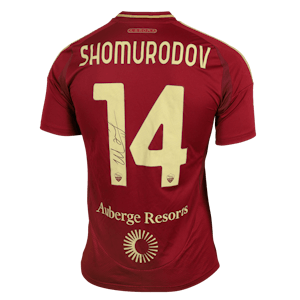Eldor Shomurodov AS Roma shirt