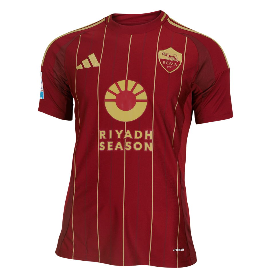 Eldor Shomurodov AS Roma shirt