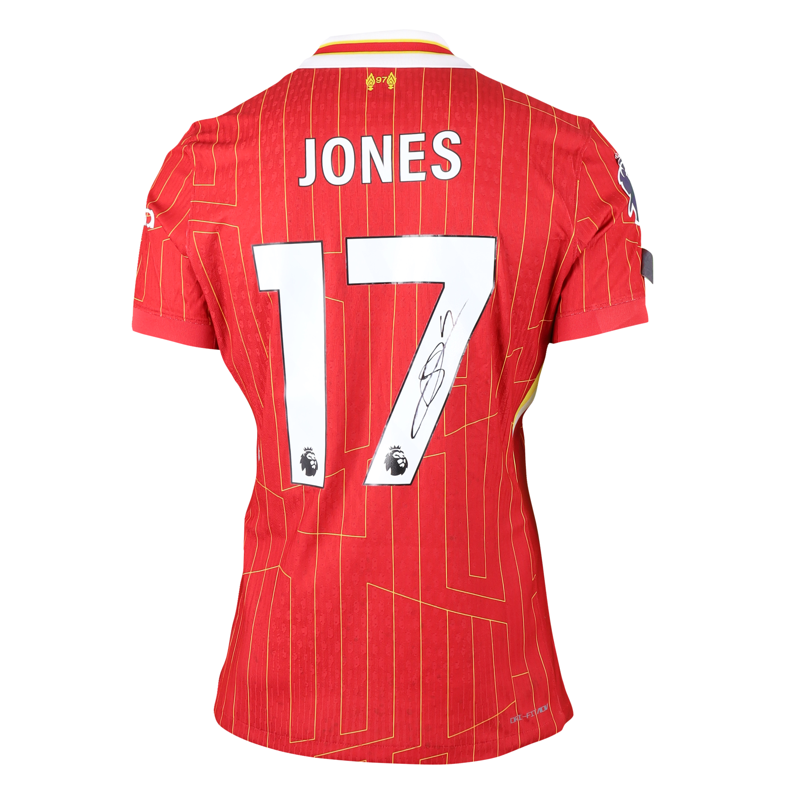 Curtis Jones Liverpool shirt
