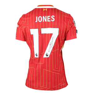 Curtis Jones Liverpool shirt