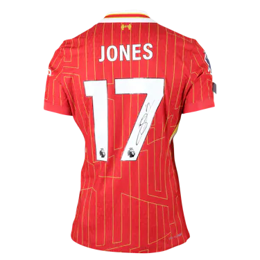 Curtis Jones Liverpool shirt