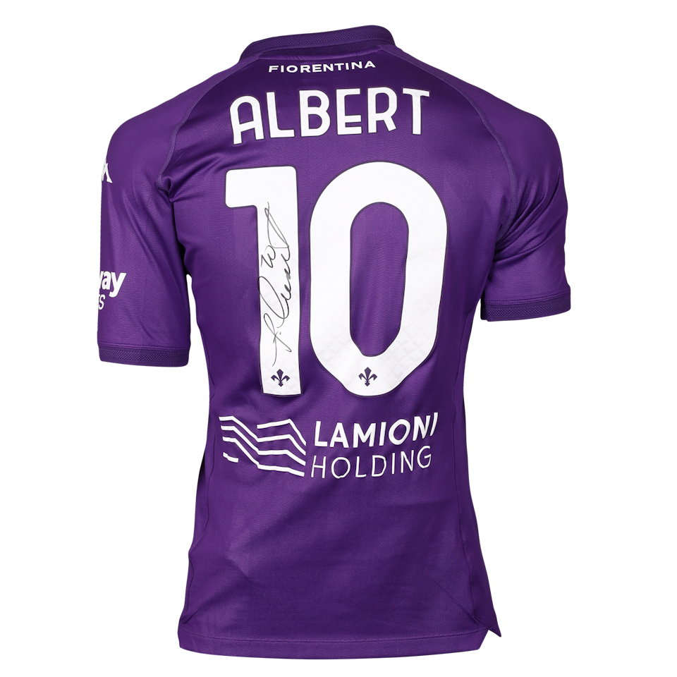 Albert Gudmundsson Fiorentina shirt