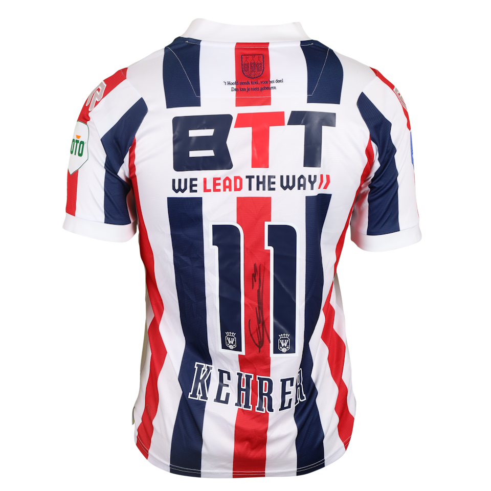 Emilio Kehrer Willem II jersey