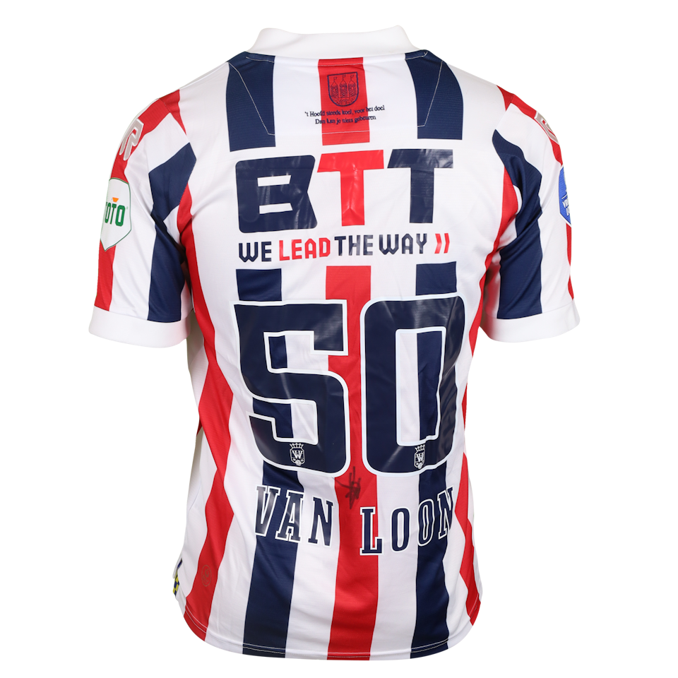 Per van Loon Willem II shirt