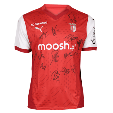 SC Braga - Squad Signed Shirt - 2024/2025 - Home - 3