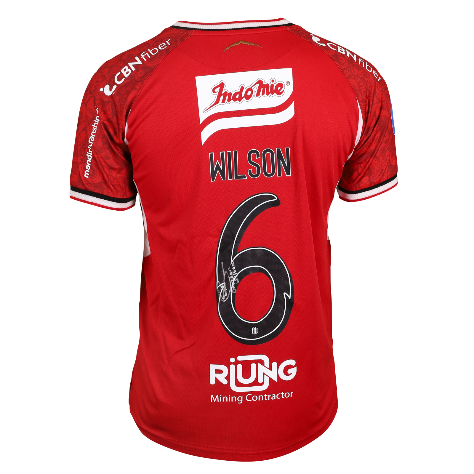 Brandon Wilson Bali United shirt