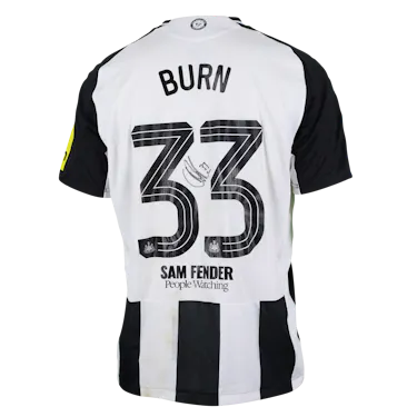 Dan Burn | Newcastle United - Brentford | MatchWornShirt