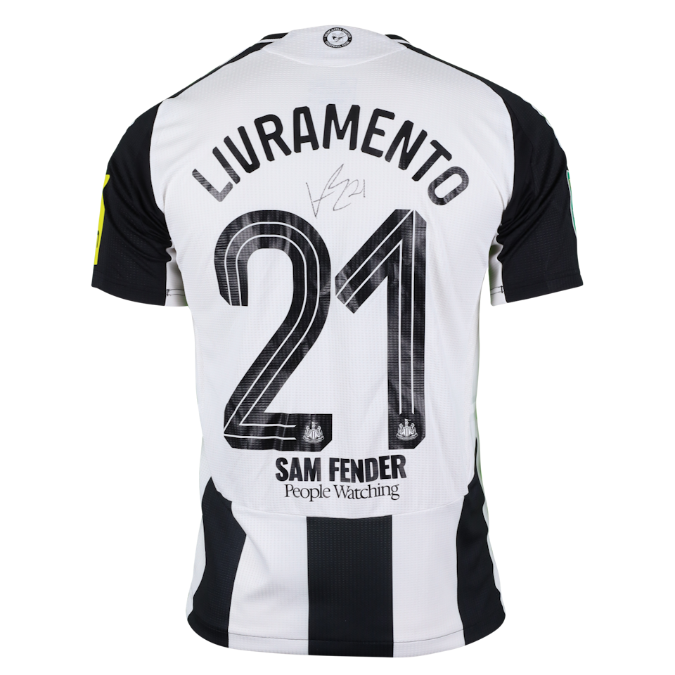 Valentino Livramento Newcastle United shirt
