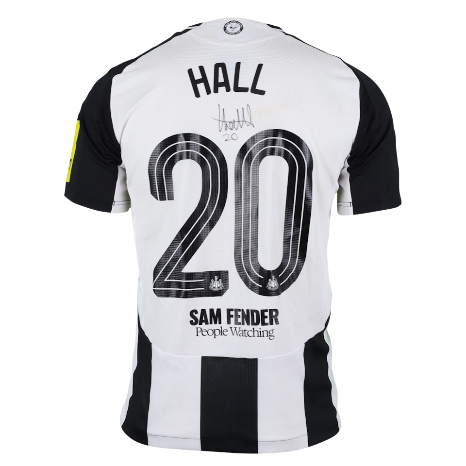 Lewis Hall Newcastle United jersey