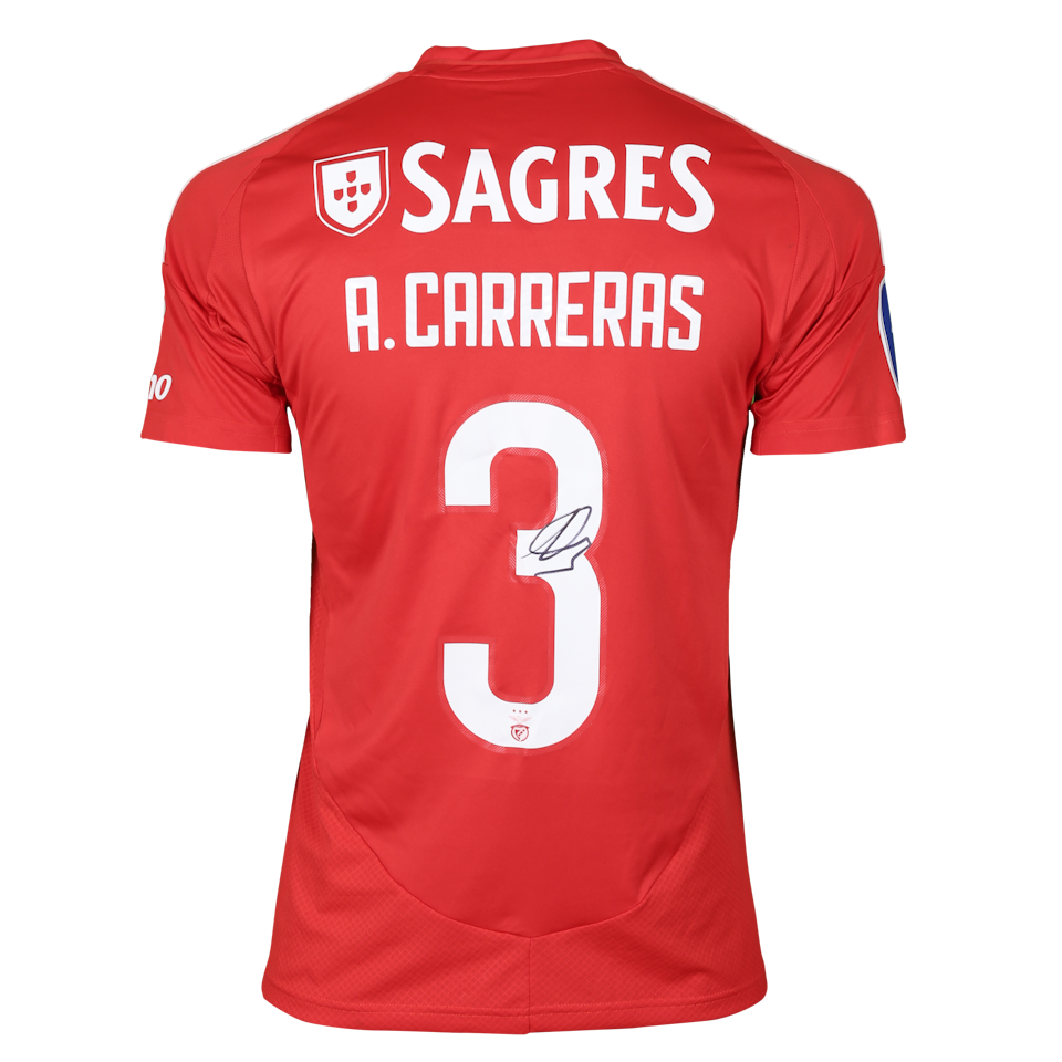 Álvaro Carreras SL Benfica jersey