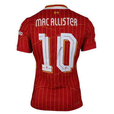Alexis Mac Allister Liverpool shirt
