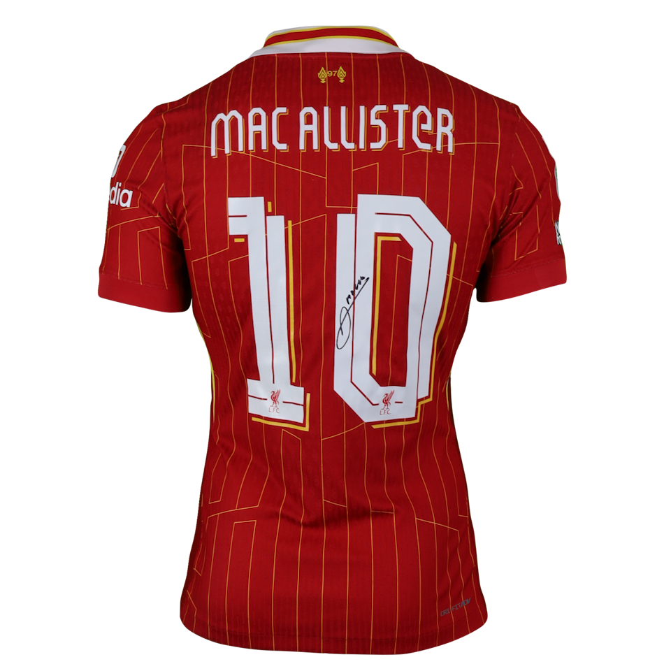 Alexis Mac Allister Liverpool shirt
