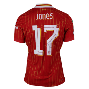 Curtis Jones Liverpool shirt