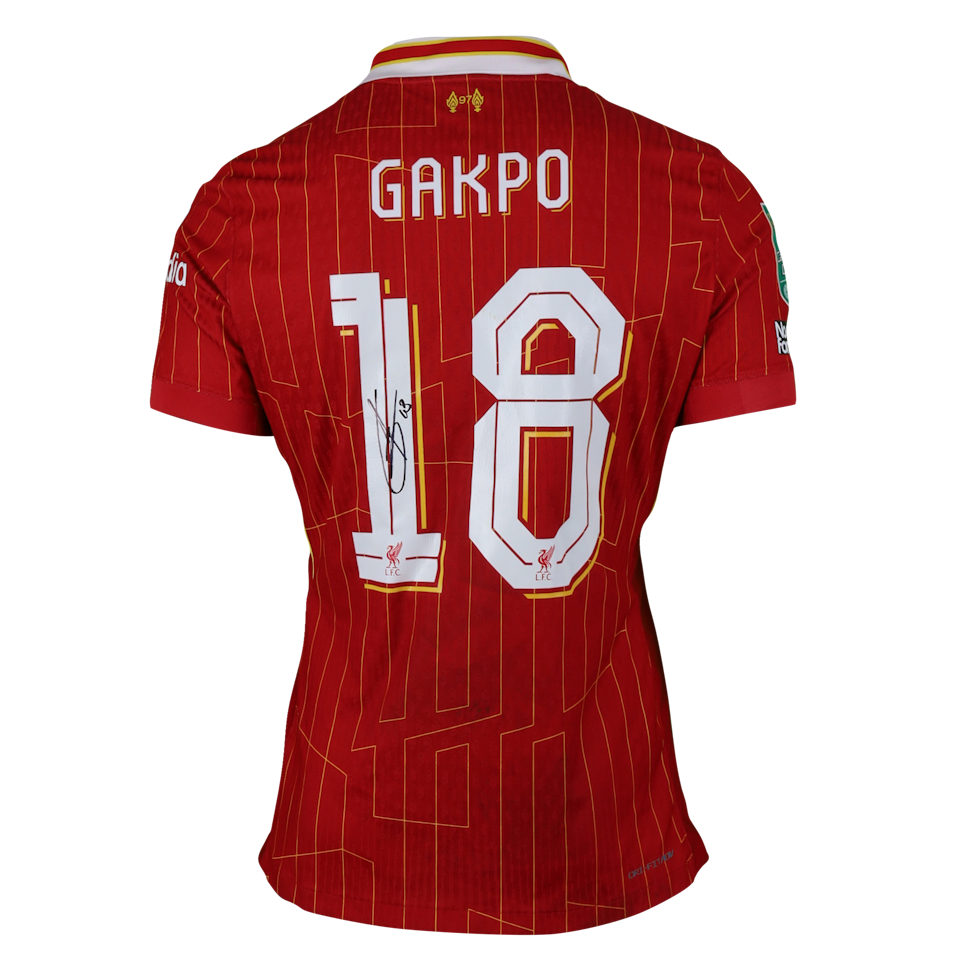 Cody Gakpo Liverpool shirt