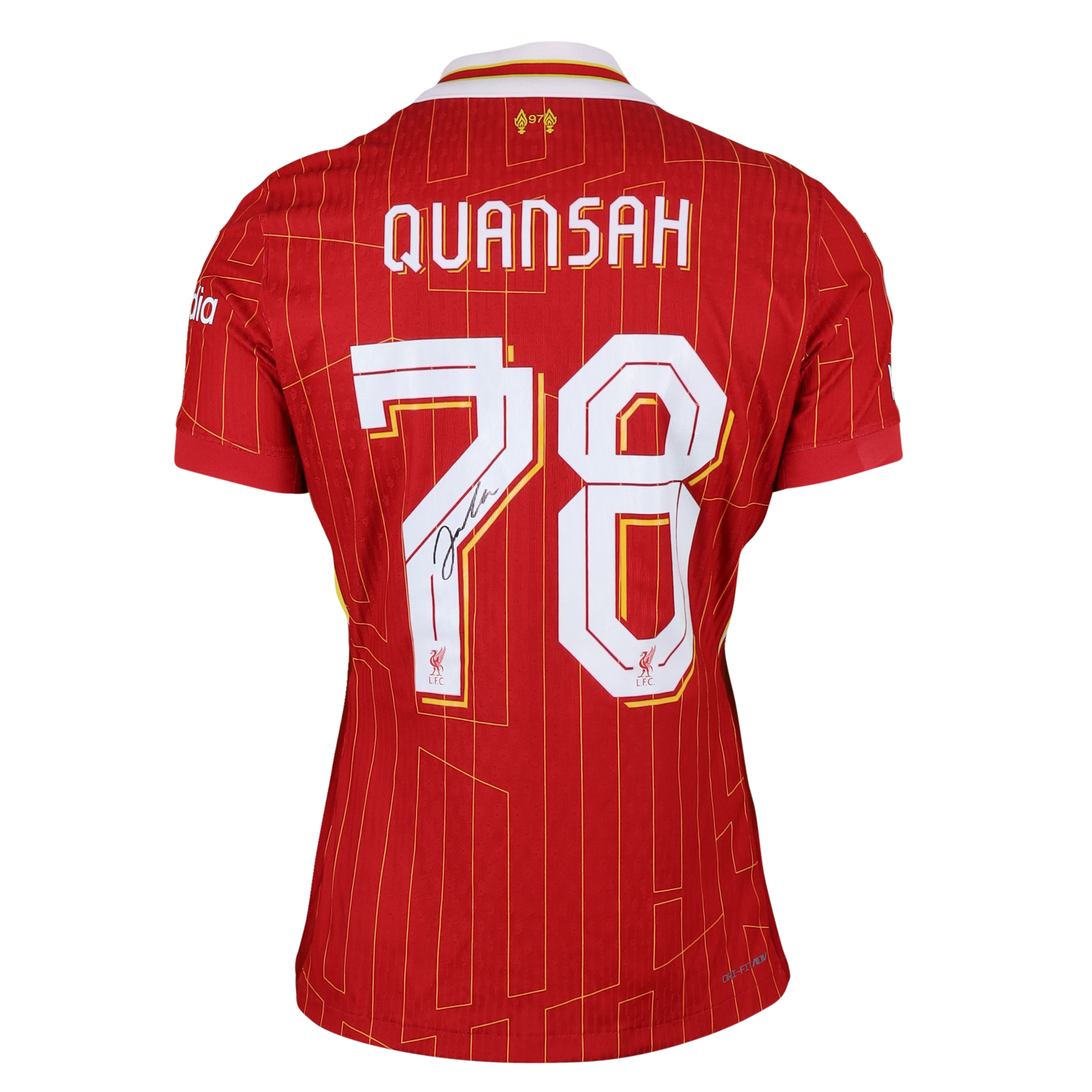 Jarell Quansah Liverpool shirt