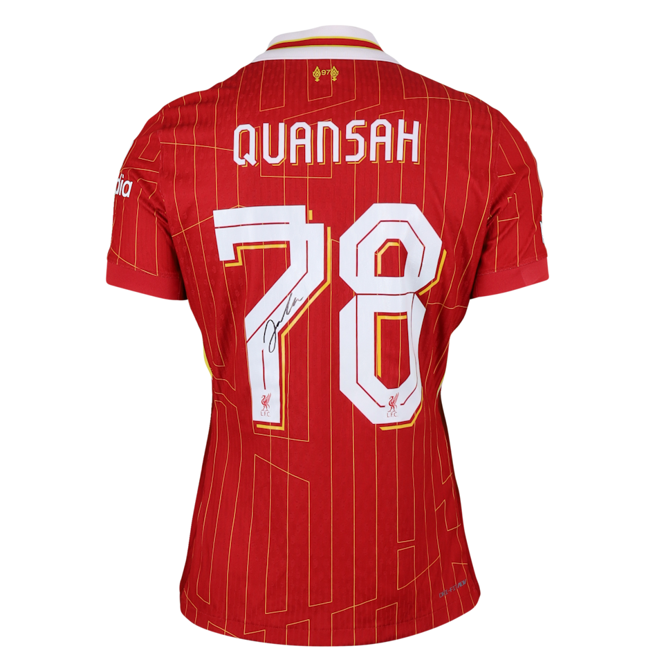 Jarell Quansah Liverpool shirt