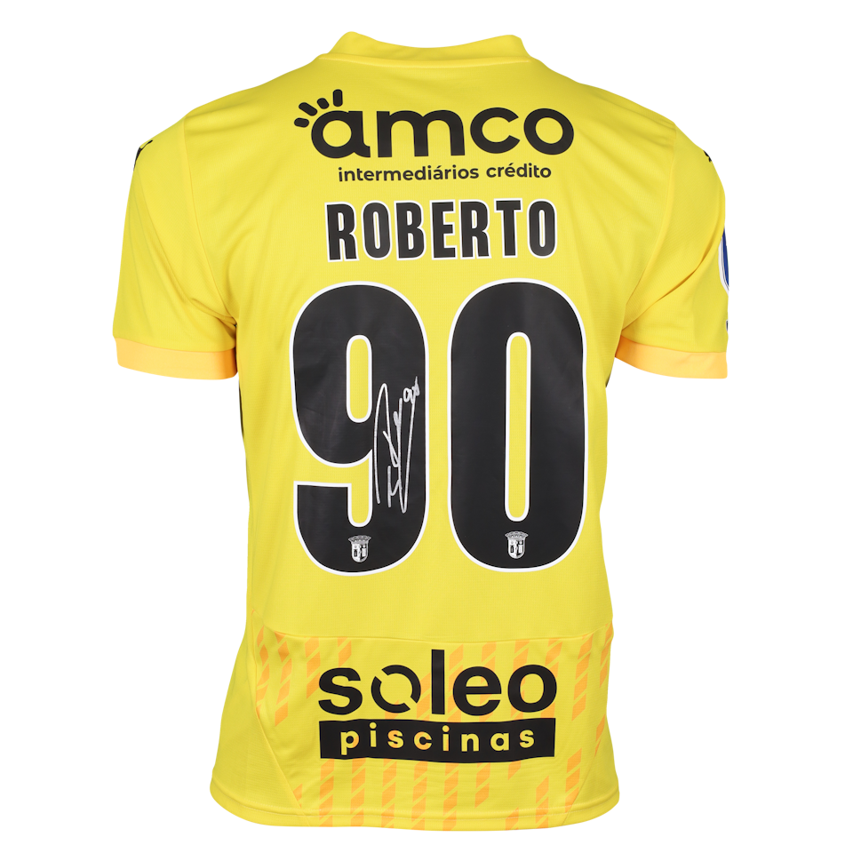 Roberto Fernández Jaén SC Braga shirt
