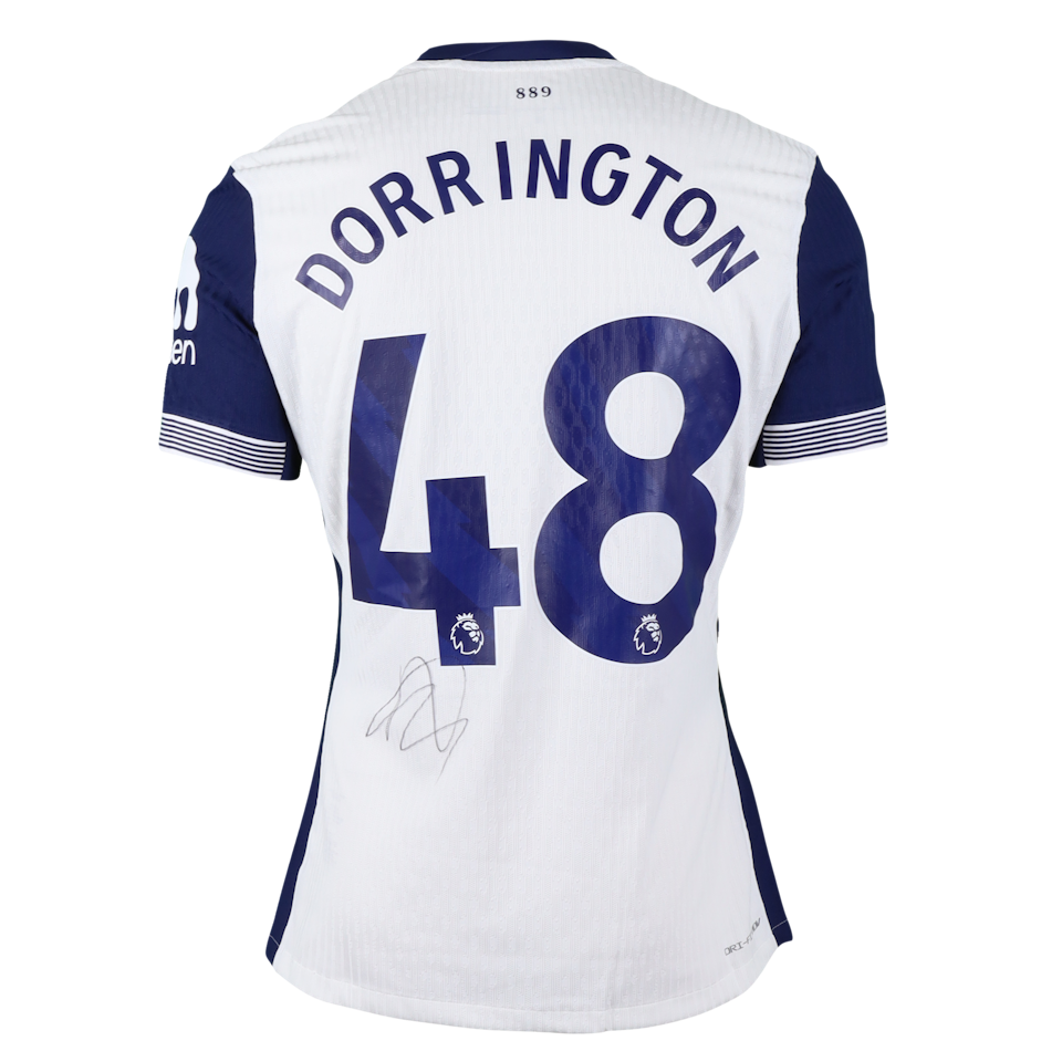 Alfie Dorrington Tottenham Hotspur shirt