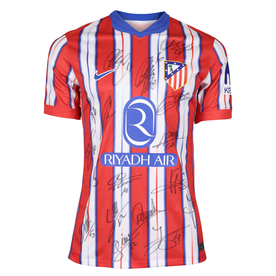 Atletico Madrid - Squad Signed Shirt - 24/25 - Home  - 2 | Atlético de Madrid