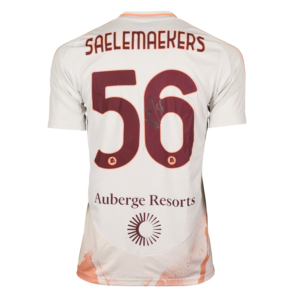 Alexis Saelemaekers AS Roma shirt